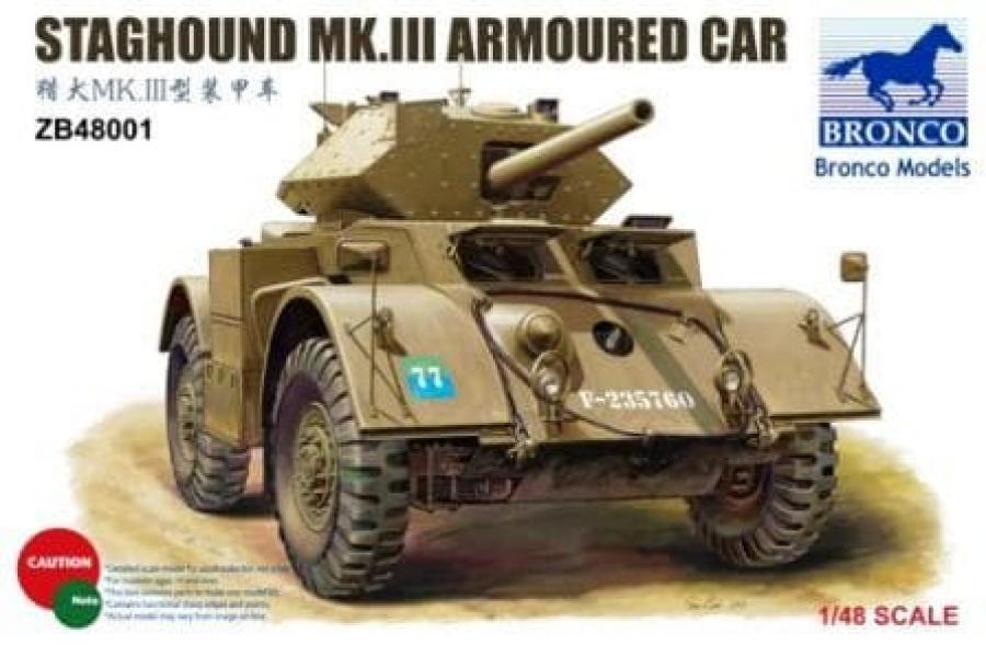 1:48 Staghound Mk.III Armoured Car