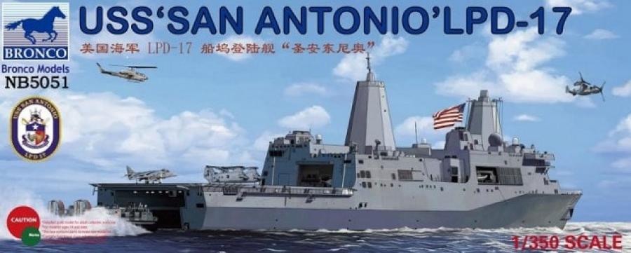 1:350 USS San Antonio (LPD-17)