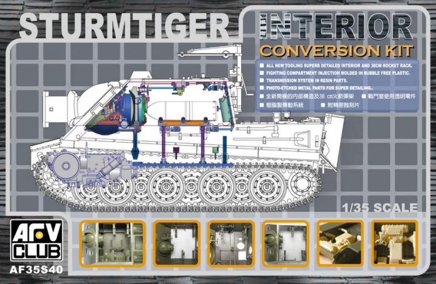 1:35 STURMTIGER INTERIOR SET