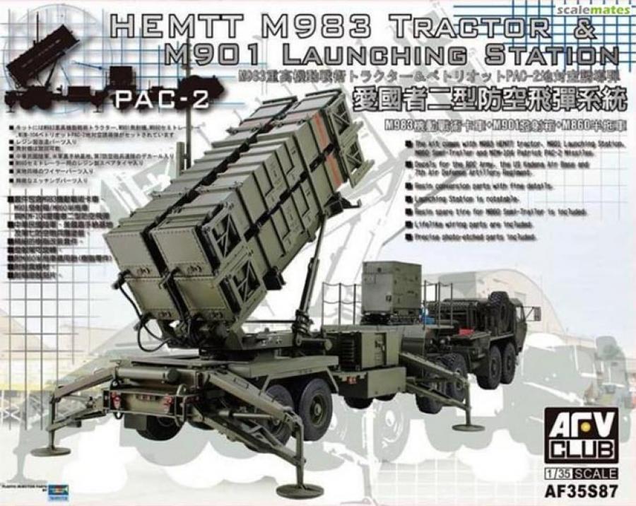 1:35 HEMTT M983 TRACTOR & M901 LAUNCHING STATION
