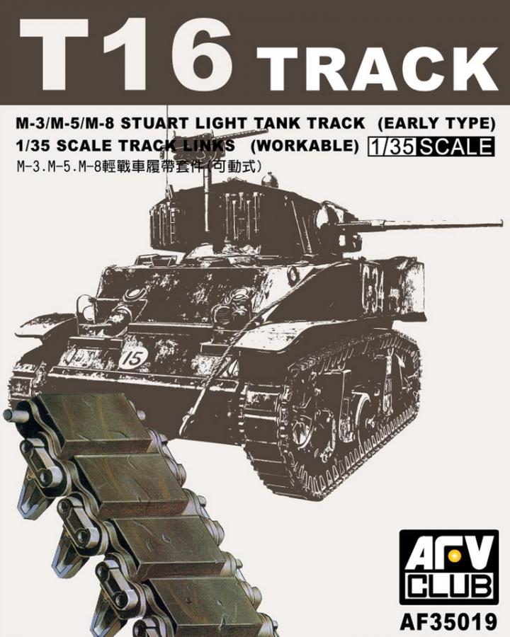 1:35 T16 TRACKS for M3/M5 (RUBBER)