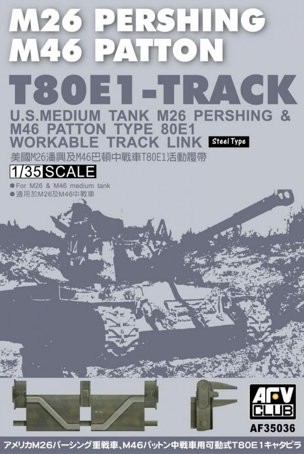 1:35 Tracks for M26 Pershing & M46 Patton
