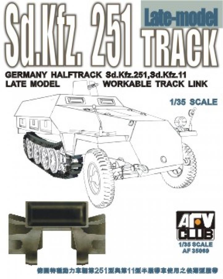 1:35 SDKFZ 251 TRACK LATE TYPE