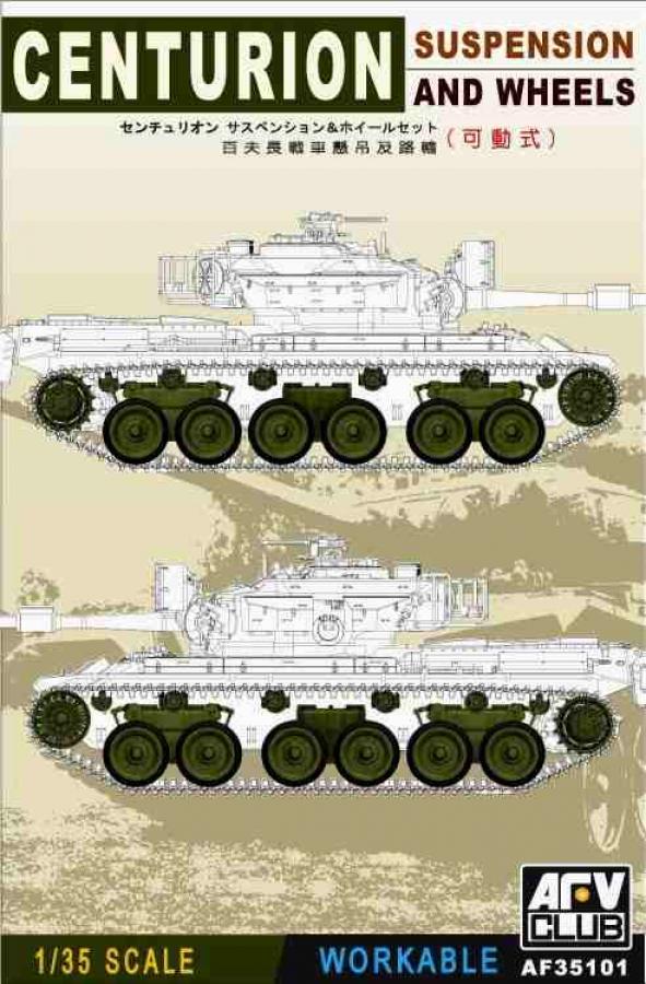 1:35 Centurion Suspension and wheels
