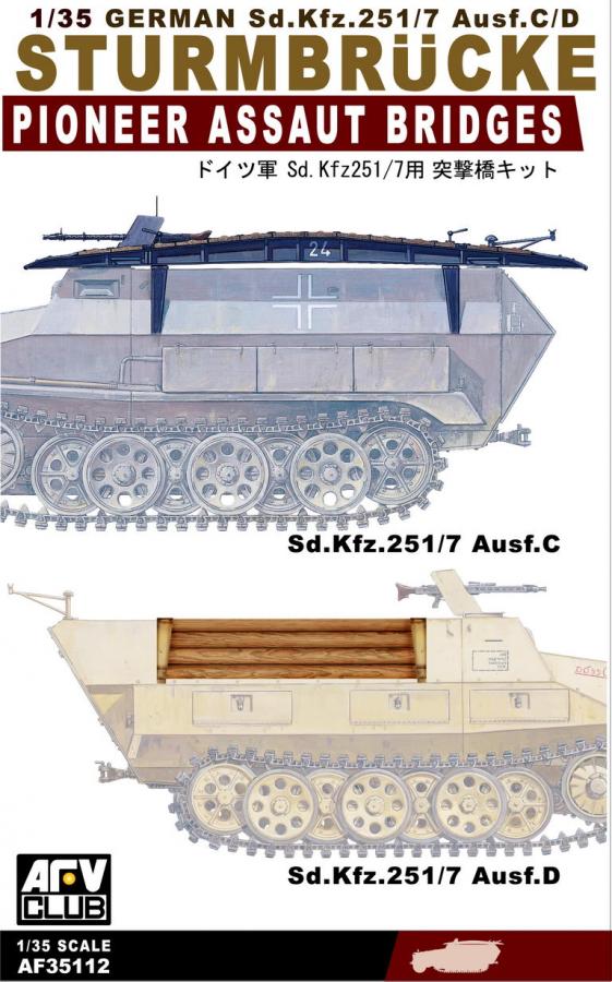 1:35 PIONEER ASSAULT BRIDGE FOR Sd.Kfz.251/7
