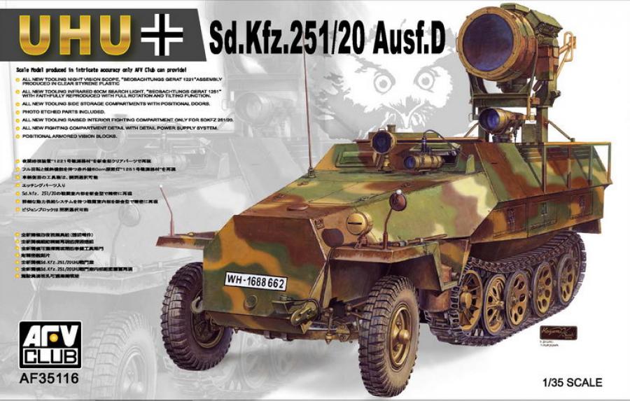 1:35 SDKFZ 251/20 AUSF. D ''UHU''