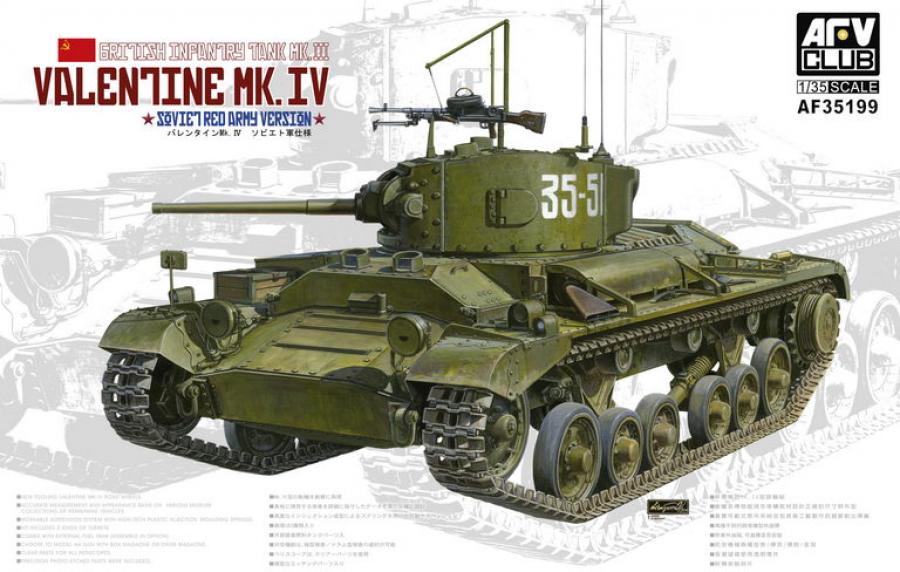 1:35 Valentine Mk. IV (Soviet version)