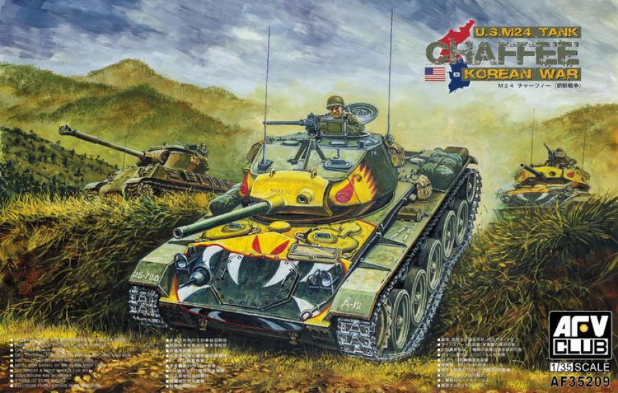 1:35 US M24 Chaffee  (Korean war)