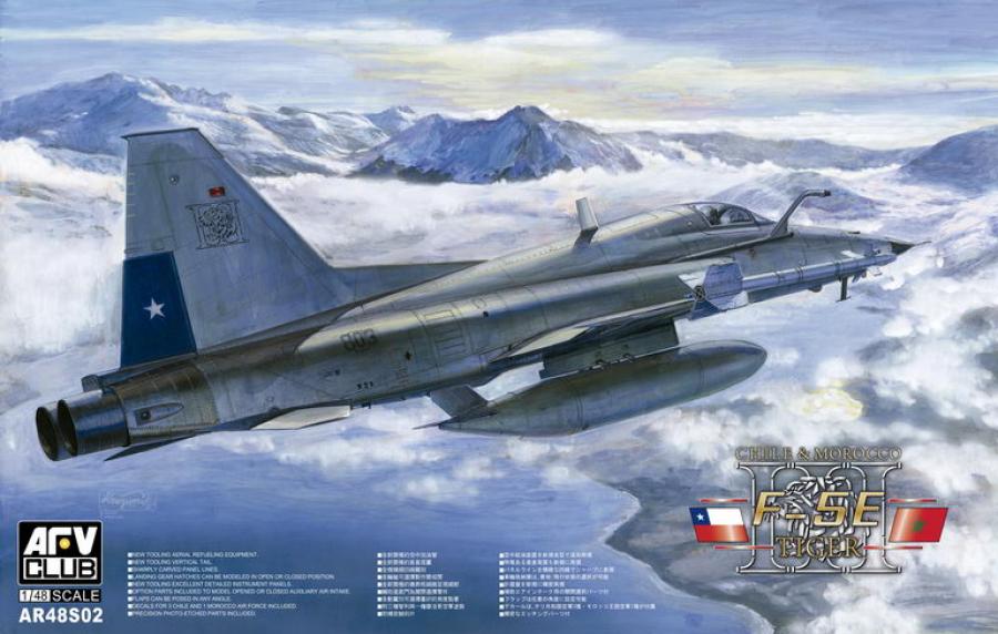 1:48 F5 E Tiger II Chile & Morocco