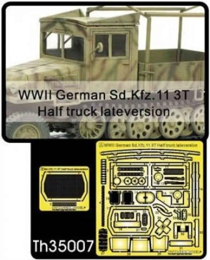 1:35 Set for Sd.Kfz.11 3t Half Truck (late)