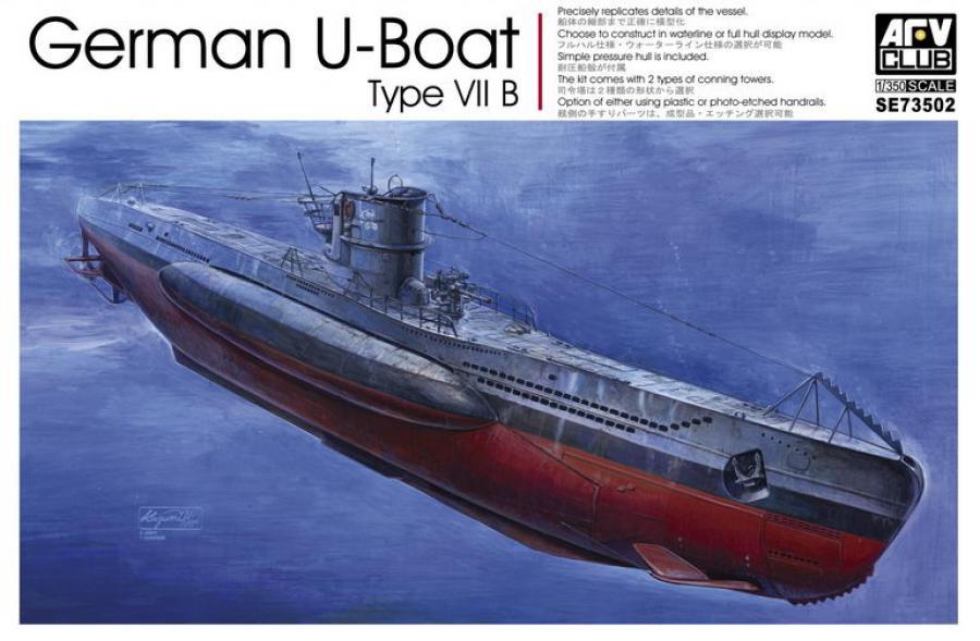 1:350 German U-Boat Type VII/B