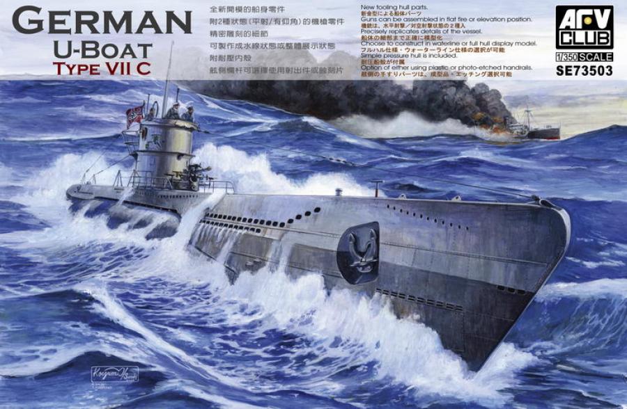 1:350 U-BOOT type VII C