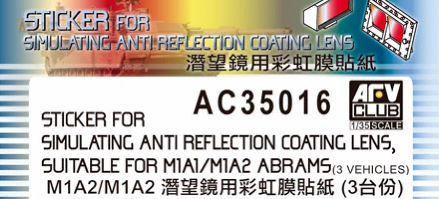 1:35 Sticker Lenses for M1A1/M1A2
