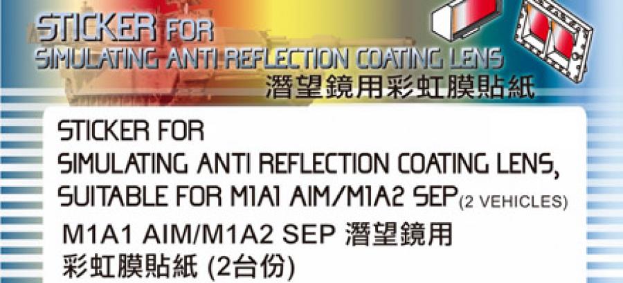 1:35 Sticker Lenses for M1A1A AIM