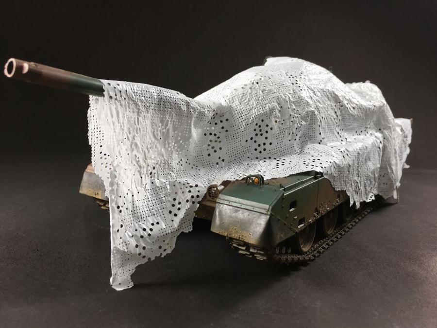 1:35 CAMOUFLAGE NET-JGSDF Snow