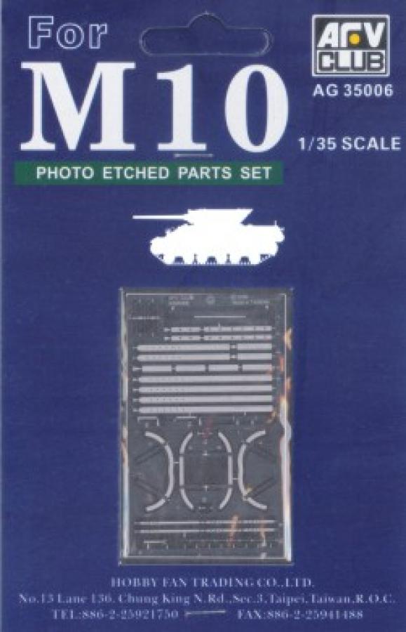 1:35 TD M10 ETCHING PARTS