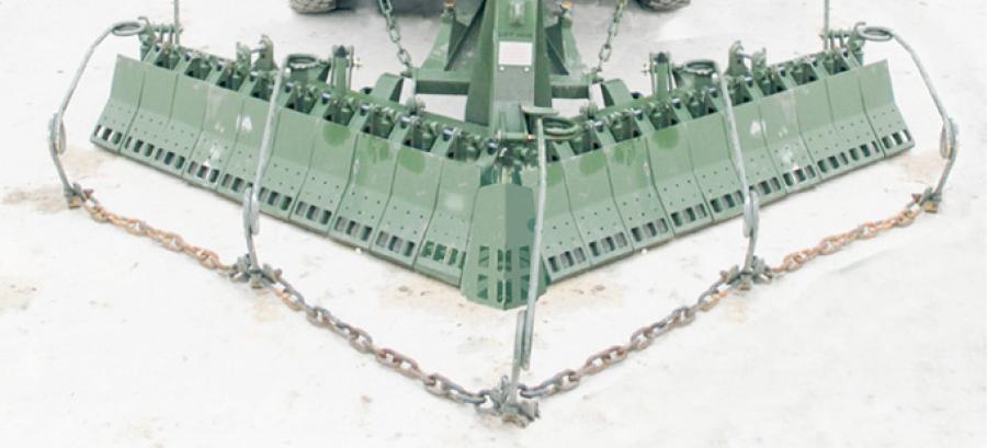 1:35 Chain & spring Hanger for M1132 Stryker