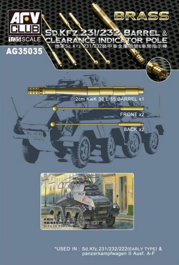 1:35 SD.KFZ 231/232 Barrel&Clearance Indicator
