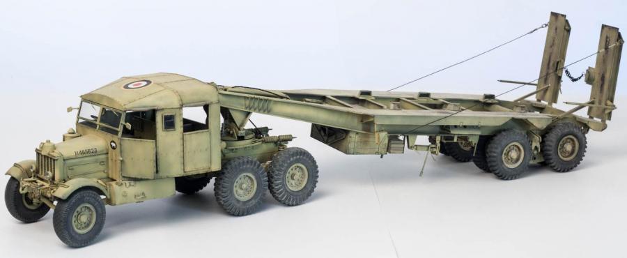 1:35 British Scammell Pioneer TRMU/TRCU30 Tank Transporter