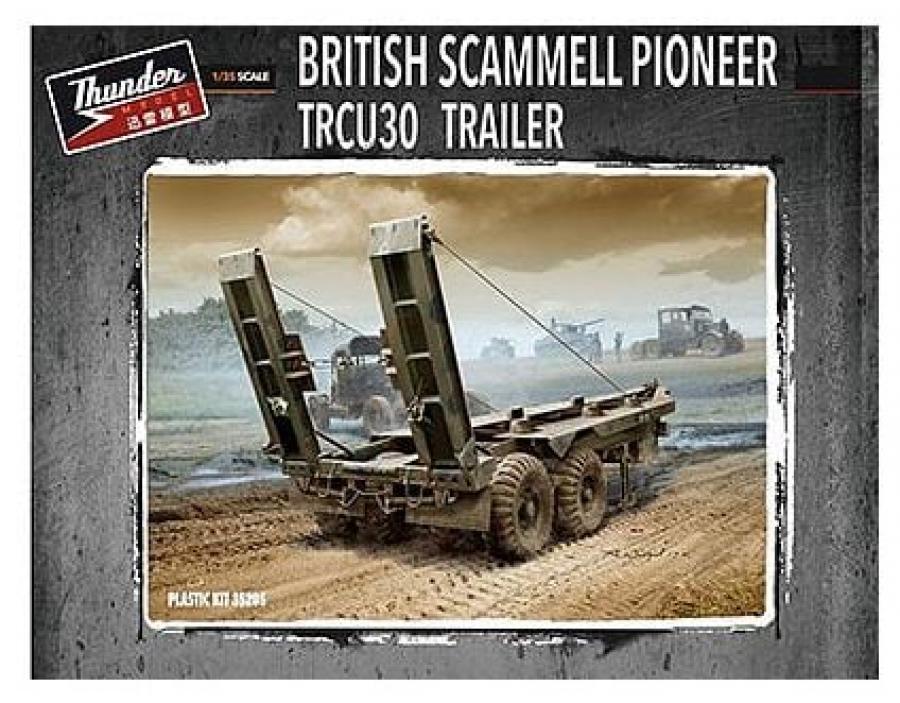1:35 British Scammell Pioneer TRCU30 Trailer
