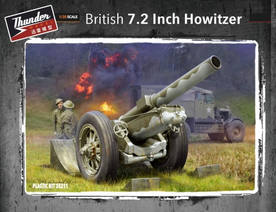1:35 British 7.2 Inch Howitzer