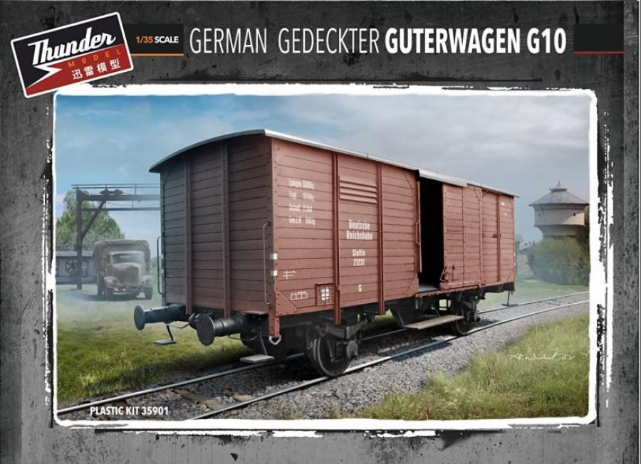 1:35 German Gedeckter Guterwagen G10