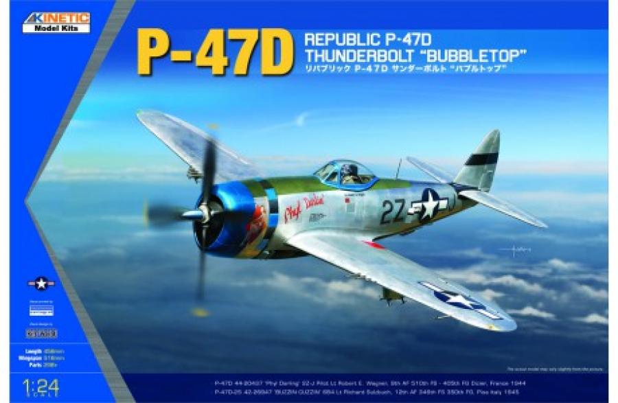 1:24 P-47D Thunderbolt Bubble Top