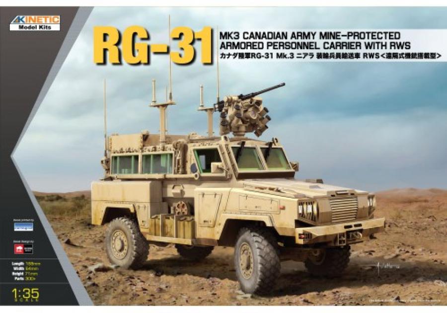 1:35 RG-31 MK3 Canadian Army