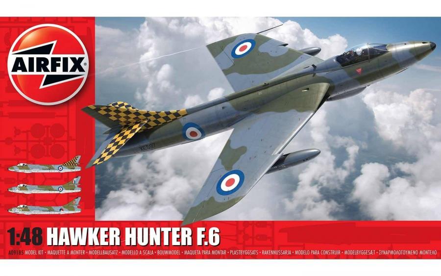 Airfix 1:48 Hawker Hunter F6