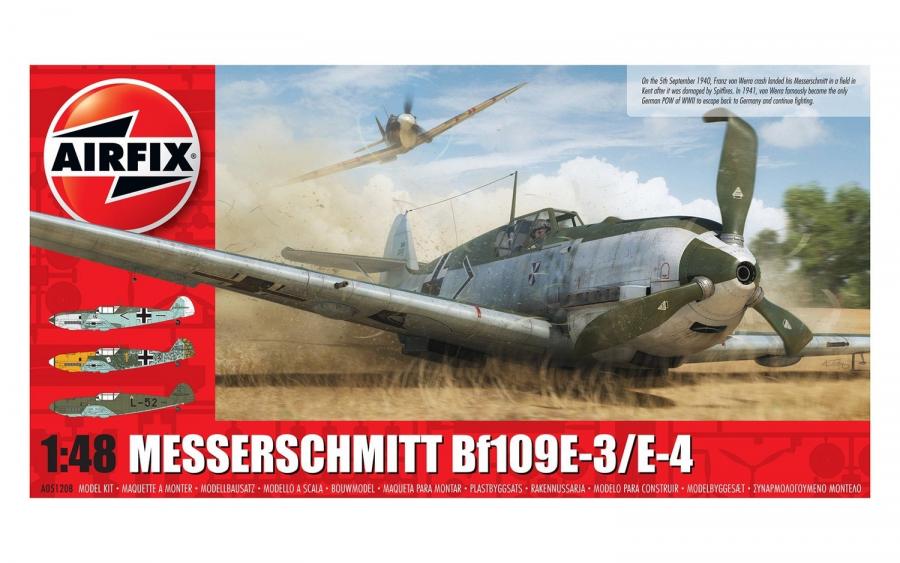 Airfix 1:48 Messerschmitt Bf109E-3/E-4