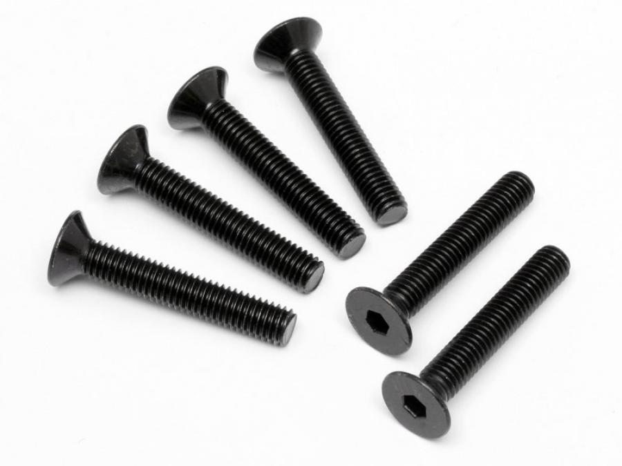 HPI Racing  FLAT HEAD SCREW M5x30mm (HEX SOCKET/6pcs) 94735