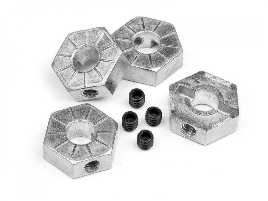 HPI Racing  LOCKING HEX WHEEL HUB 12mm (4pcs) 103362