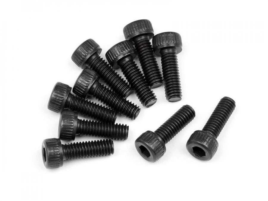 HPI Racing  CAPHEAD SCREW M2.5x8mm (10pcs) 107889