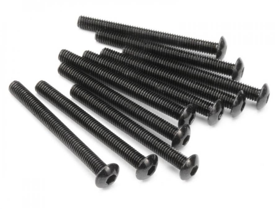 HPI Racing  BUTTON HEAD SCREW M3X30MM (HEX SOCKET/10PCS) Z360