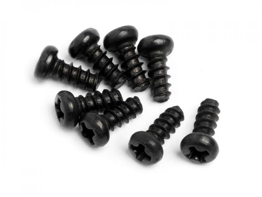 HPI Racing  TP. BINDER HEAD SCREW M2.2x4.8mm (8pcs) Z492