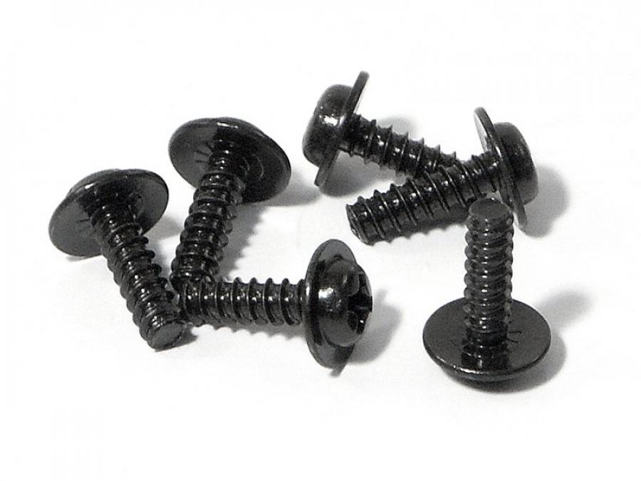 HPI Racing  Tp. Flanged Screw M3X10mm (6Pcs) Z561