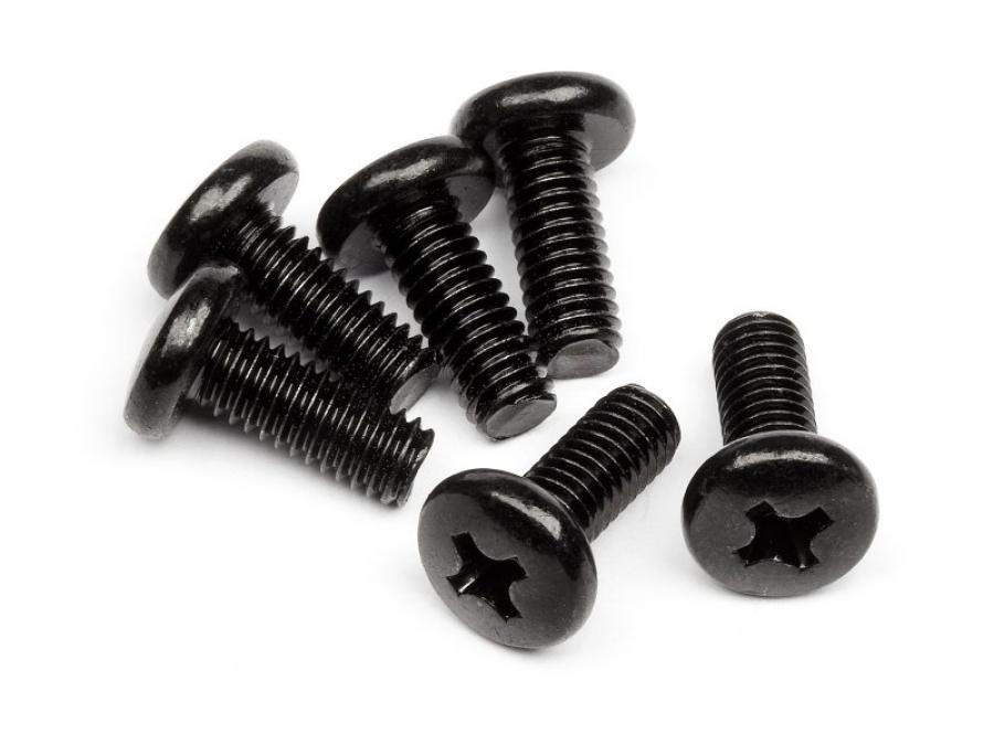 HPI Racing  Binder Head Screw M4X10mm (6Pcs) Z613