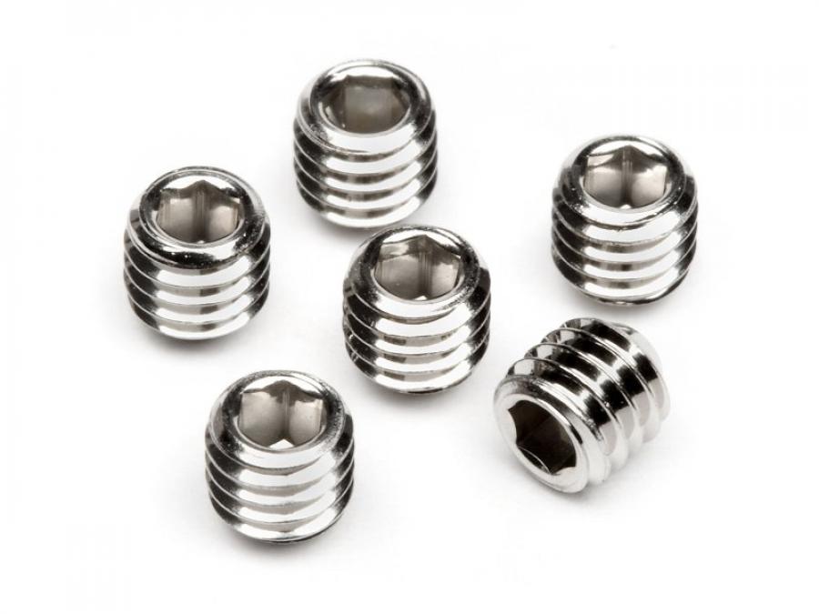 HPI Racing  Set Screw M3 X 3mm (6 Pcs) Z700