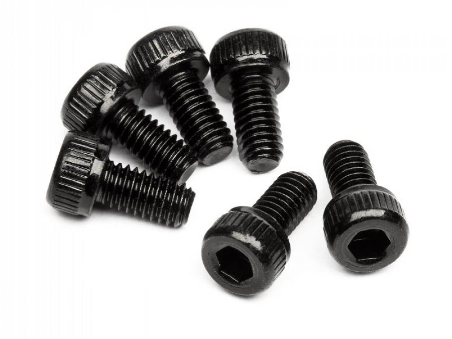 HPI Racing  Cap Head Screw M4 X 8mm (6Pcs) Z792