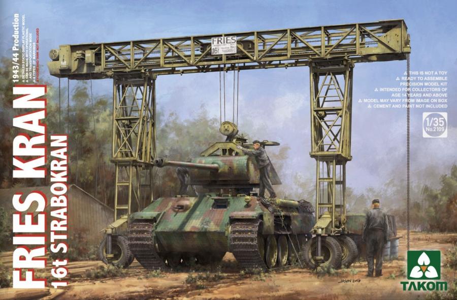1/35 FRIES KRAN 16t Strabokran (Tank not included)
