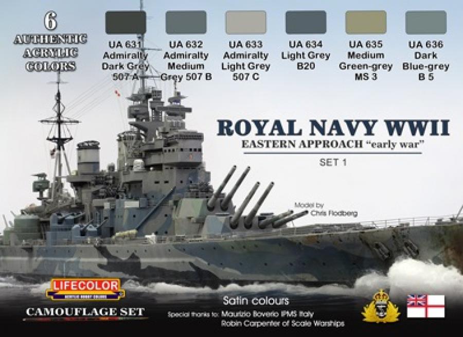 Royal Navy WWII (Eastern, early war) Set 1
