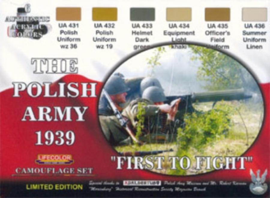 Polish Infantry uniforms WWII Paint set