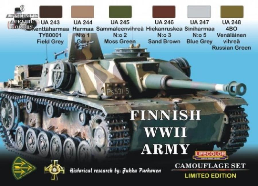 Finnish WWII tanks Paint set
