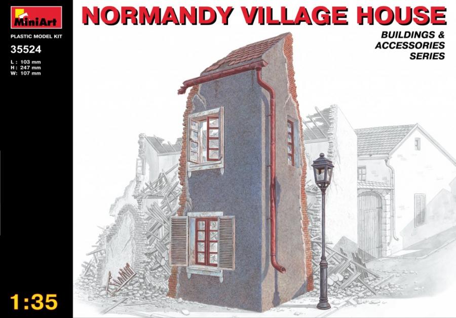 1:35 NORMANDY VILLAGE HOUSE