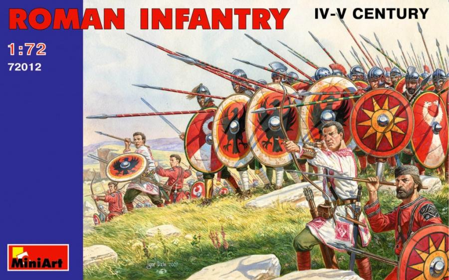 1:72 ROMAN INFANTRY. IV-V CENTURY