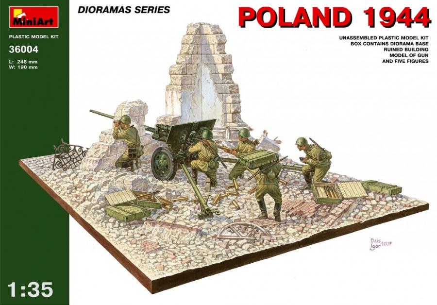 1:35 POLAND 1944 Diorama set