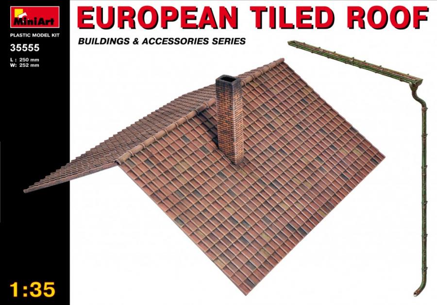 1:35 EUROPEAN TILED ROOF