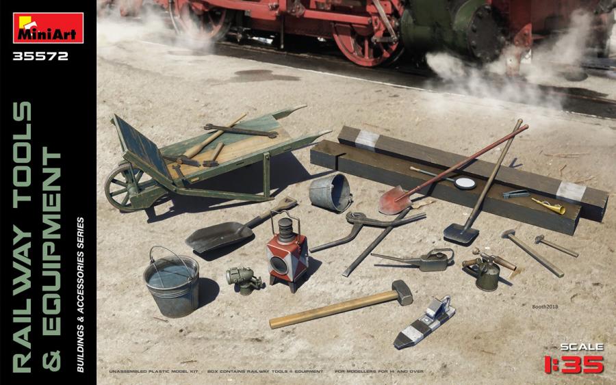 1:35 Railway Tools & Equipment