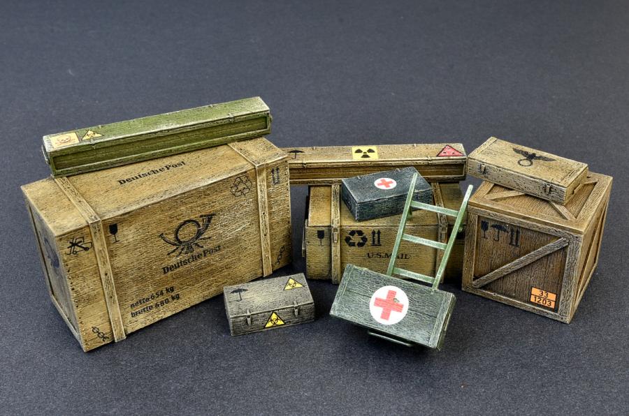 1:35 Wooden Boxes & Crates