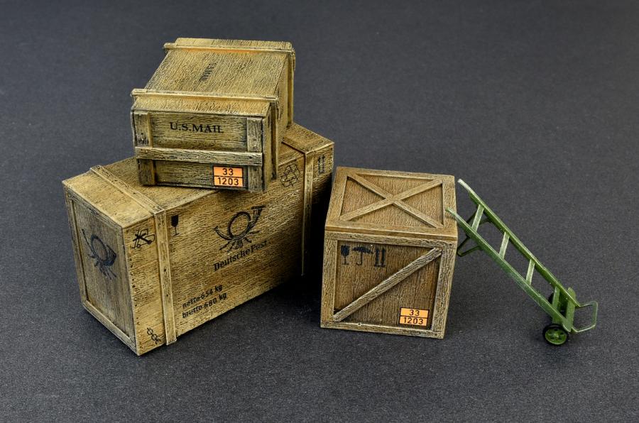 1:35 Wooden Boxes & Crates